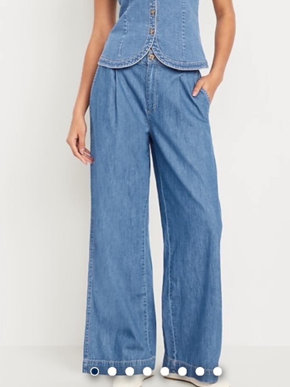 Old Navy TaylorWide Leg Denim Touser Jeans